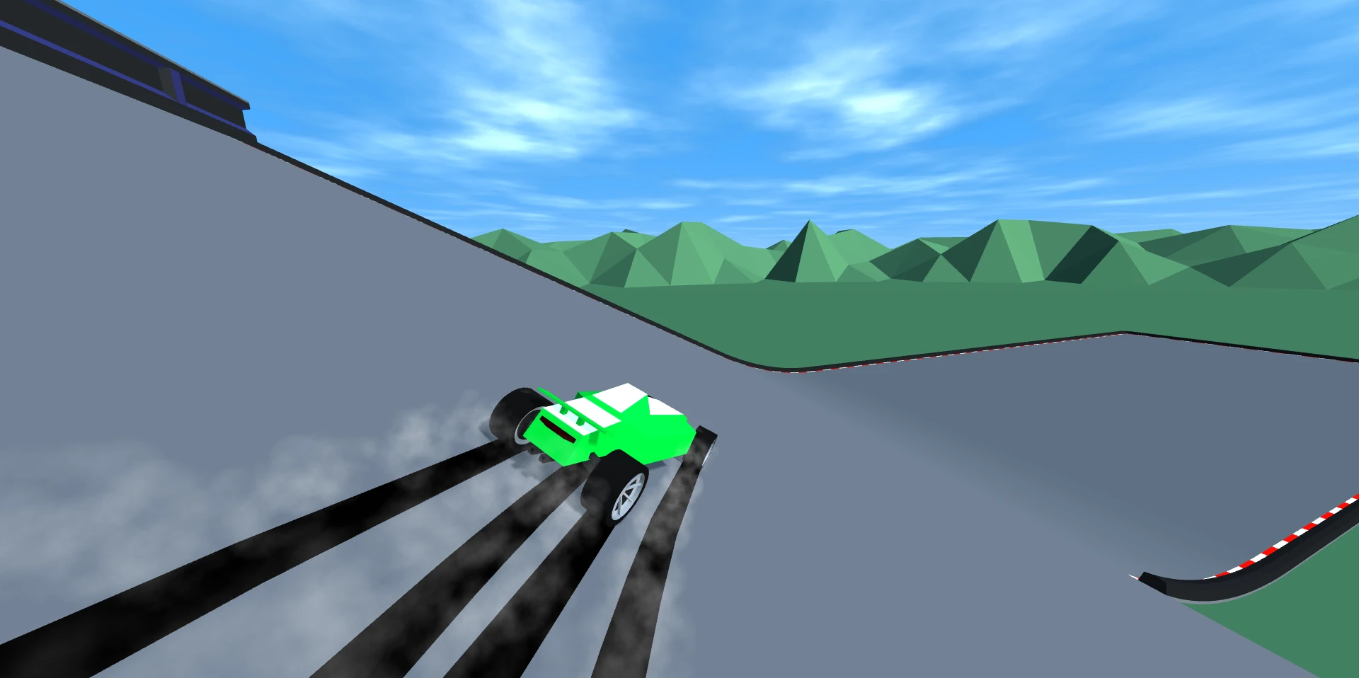 PolyTrack Gameplay Drifting PolyTrack Gameplay Drifting