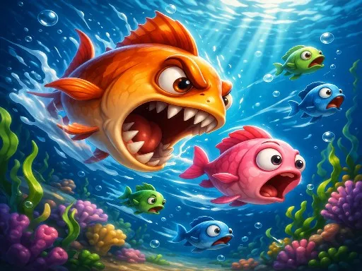 Play Fishy Feast Online - Trees Hate You Fishy Feast - Play Online on Trees Hate You