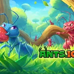 Ants.io: Consume smaller insects to dominate the leaderboard