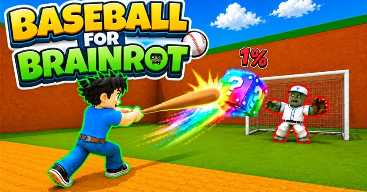 Baseball For Brainrot: Swing to survive the meme apocalypse Baseball For Brainrot: Swing to survive the meme apocalypse