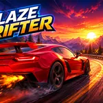 Blaze Drifter: Accelerate through intense, high-speed tracks