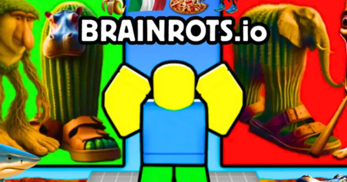 Brainrots.io: Identify absurd meme sounds to survive rounds