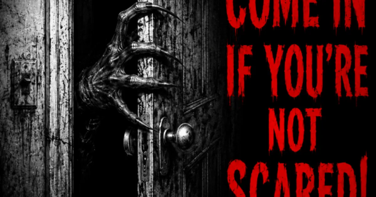 Come in if You're not Scared!: Investigate dark hallways