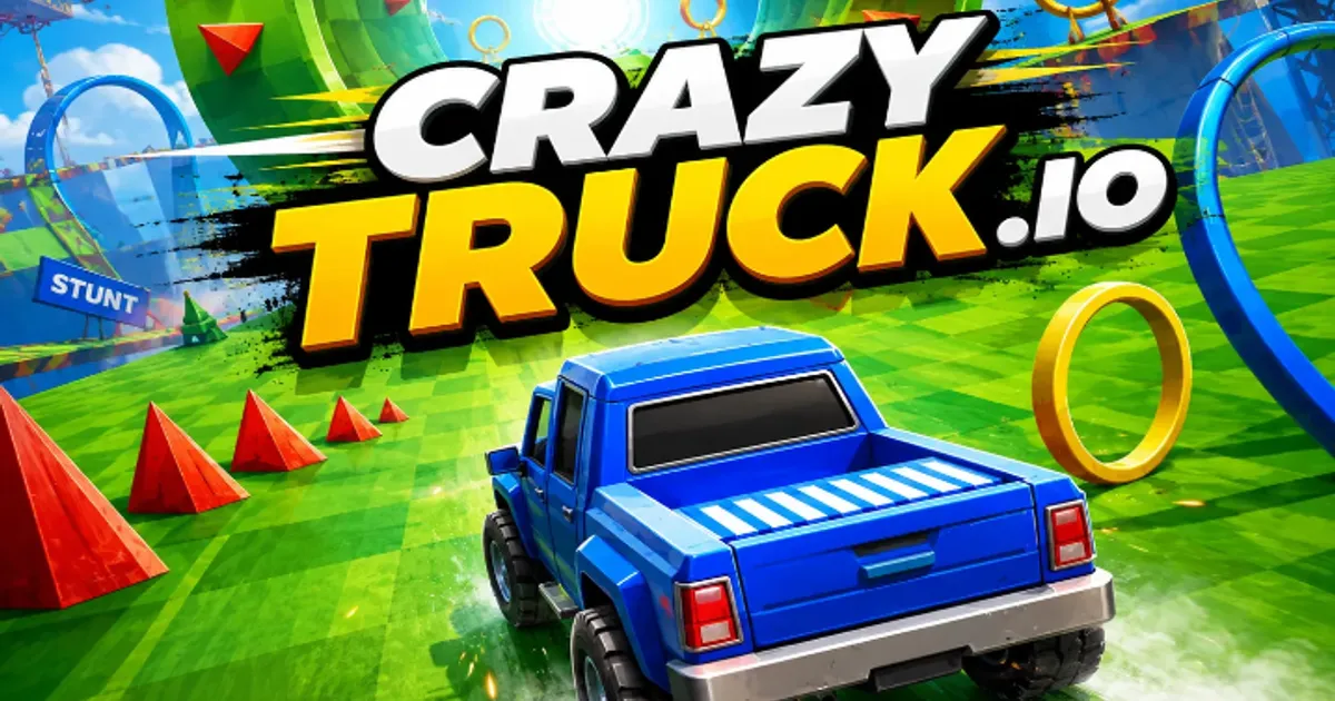 Crazy Truck Stunt i.o: Steer through fatal tunnel obstacles