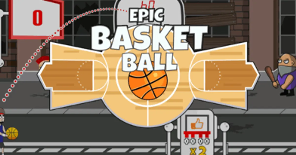 Epic Basketball: Aiming for high scores with precise shots