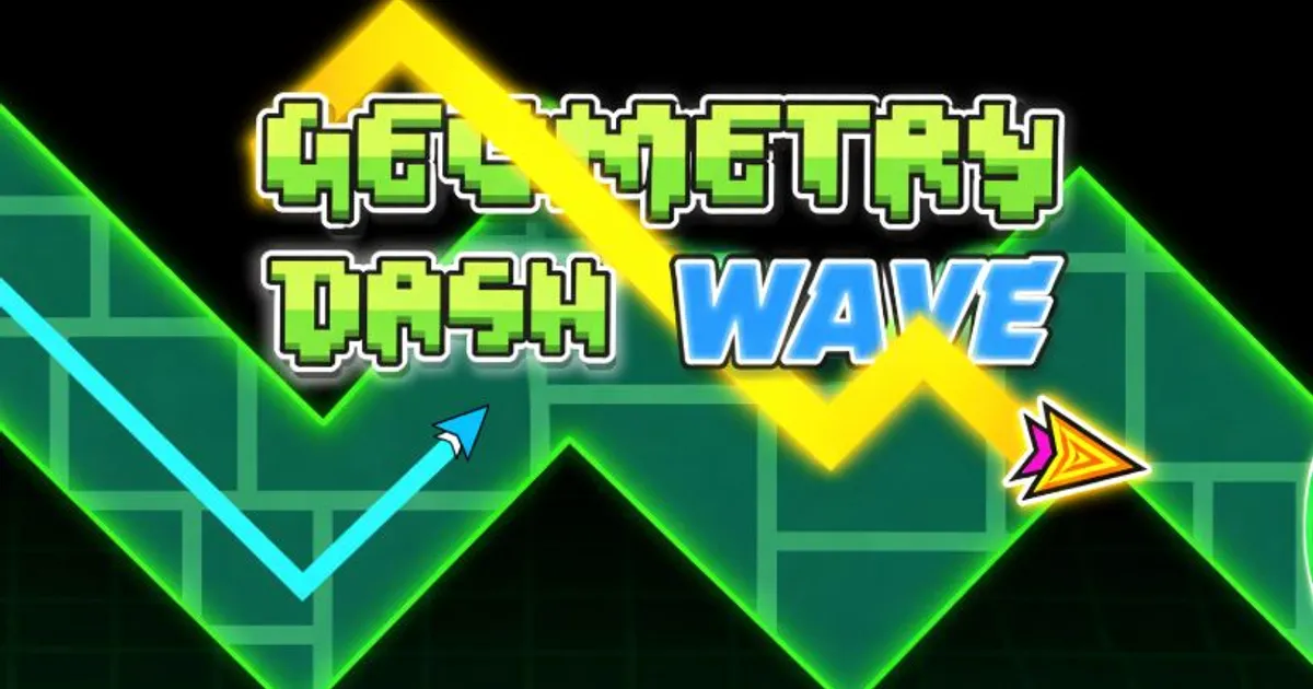 Geometry Dash Wave: Zigzag through lethal rhythm obstacles