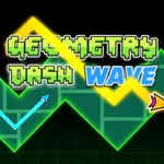 Geometry Dash Wave: Zigzag through lethal rhythm obstacles