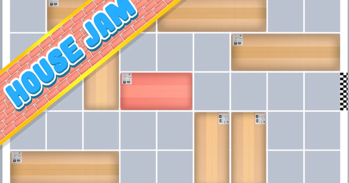 House Jam: Slide Obstacles To Rescue The Trapped Red Box House Jam: Slide Obstacles To Rescue The Trapped Red Box