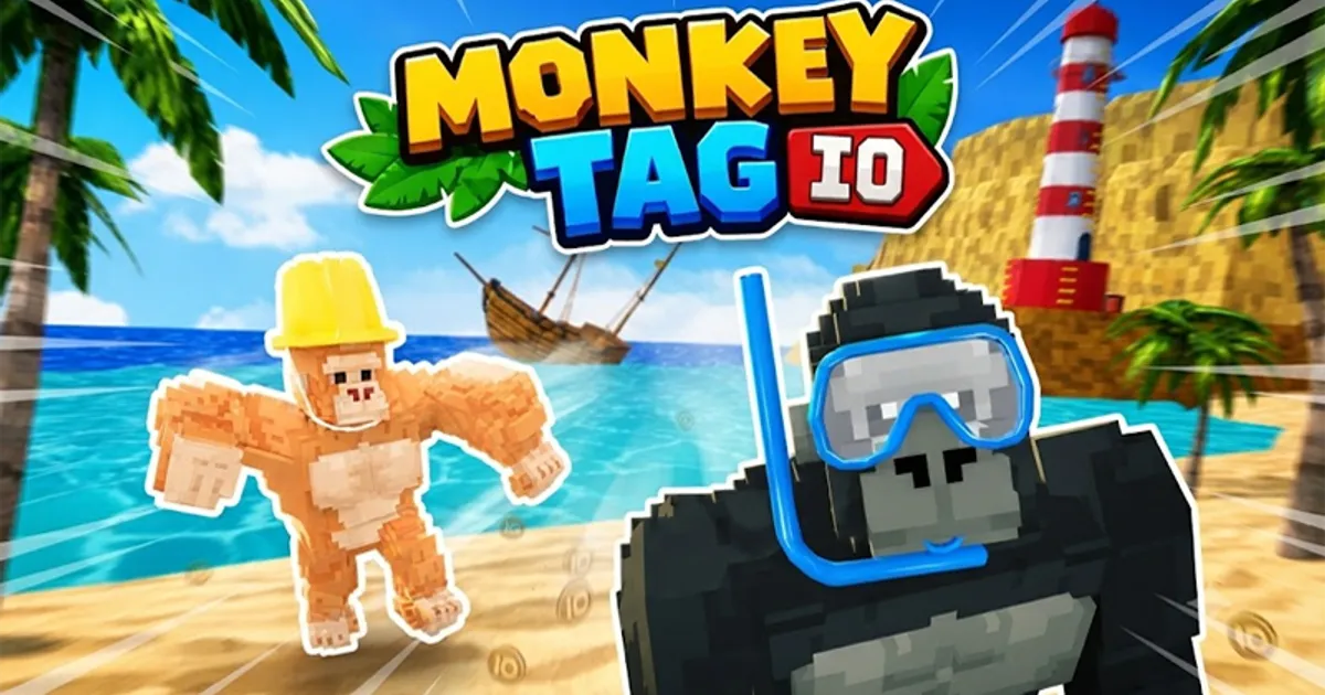 Monkey Tag IO: Jump through chaotic arenas and avoid capture Monkey Tag IO: Jump through chaotic arenas and avoid capture