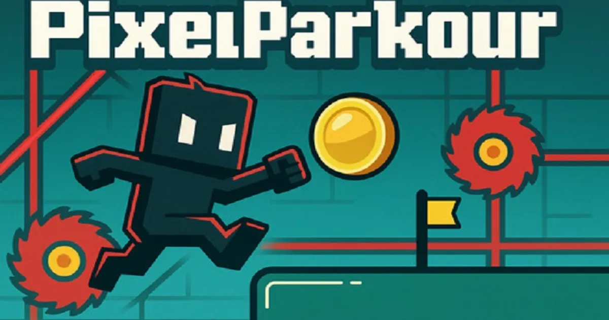 PixelParkour: Execute precise jumps to clear every obstacle