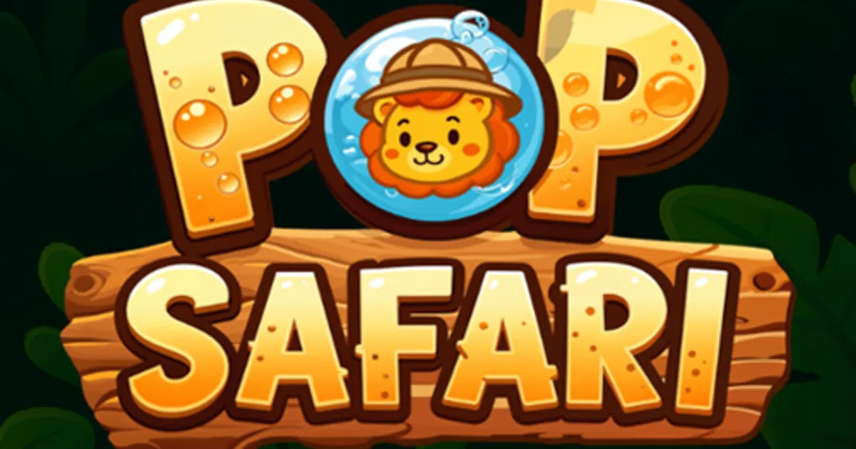 Pop Safari: Launch Bubbles to Prevent the Total Collapse Pop Safari: Launch Bubbles to Prevent the Total Collapse