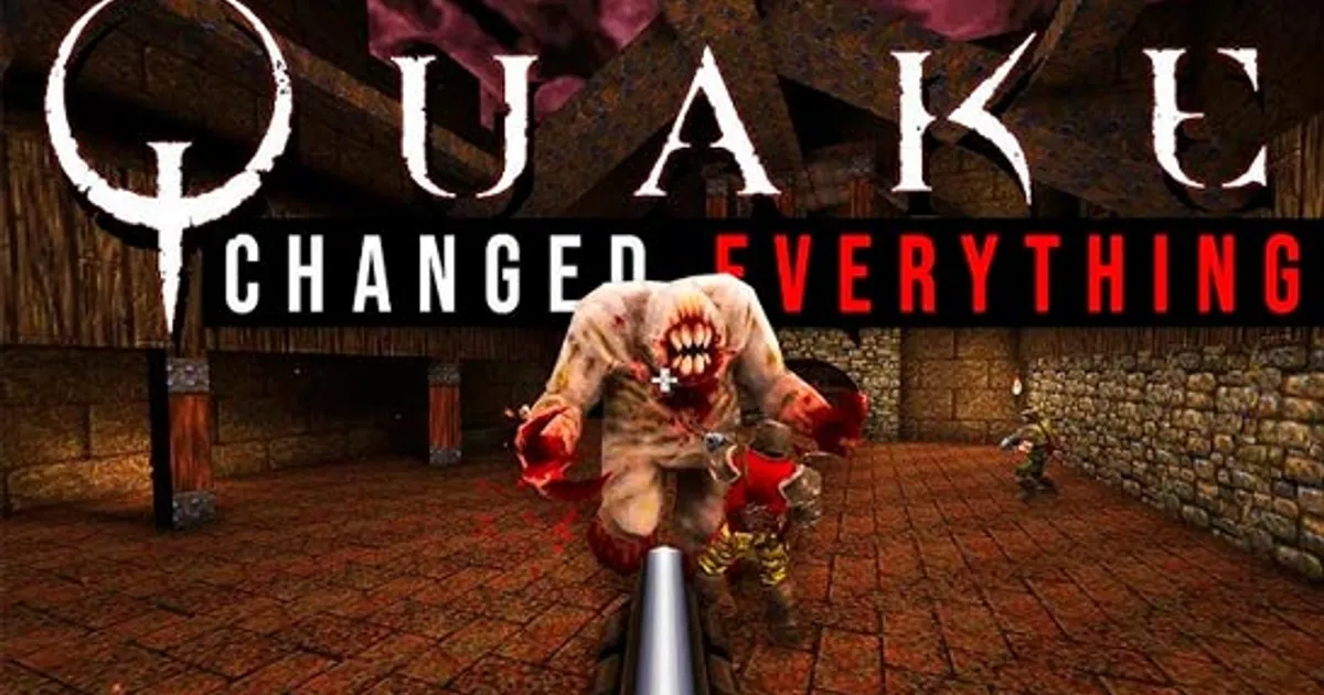 Quake: Strafe-jump through dark, gothic corridors of death Quake: Strafe-jump through dark, gothic corridors of death