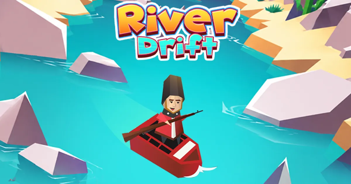 River Drift: Steer your boat past lethal river obstacles River Drift: Steer your boat past lethal river obstacles