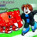 Roller for Brainrots: Skate through vast maps to collect