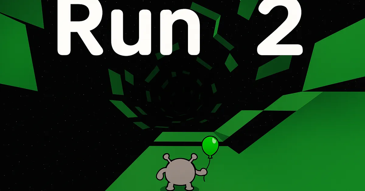 Run 2: Leap across gravity-flipping platforms to survive