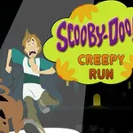 Scooby Doo Creepy Run: Dodge obstacles to avoid the skeleton