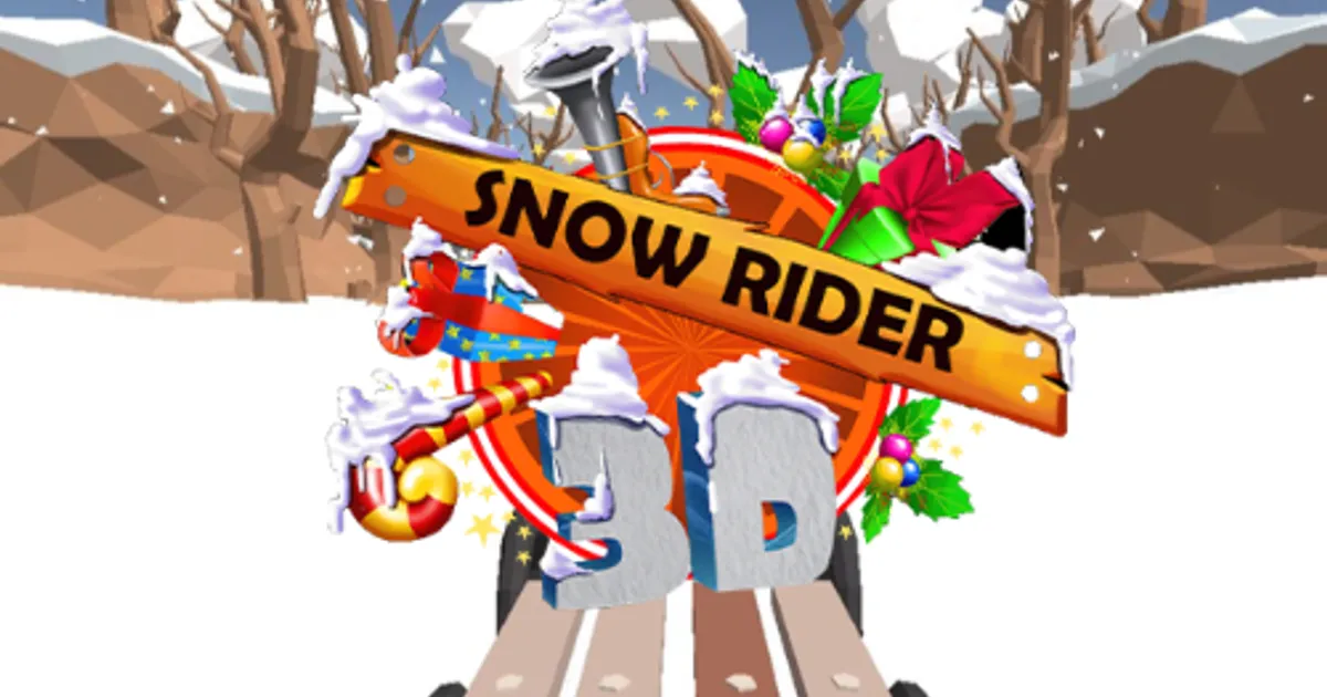 Snow Rider: Steer your sled through endless icy hazards now