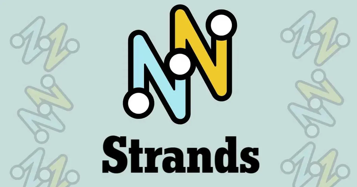 Strands: Connect letters to solve the daily theme puzzle