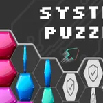 System Puzzle: Drag Blocks To Repair Viral Network Gaps