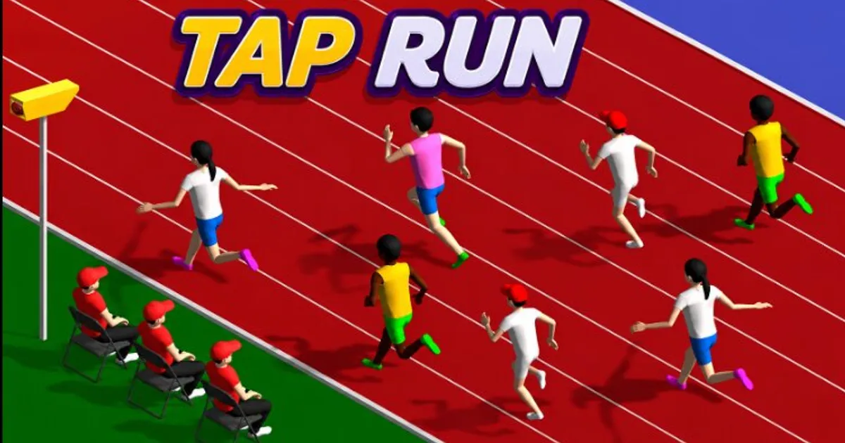 Tap Run: Alternate arrow keys to sprint and win gold medals Tap Run: Alternate arrow keys to sprint and win gold medals