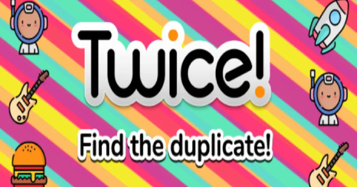 Twice!: Pair identical symbols before time runs out fast